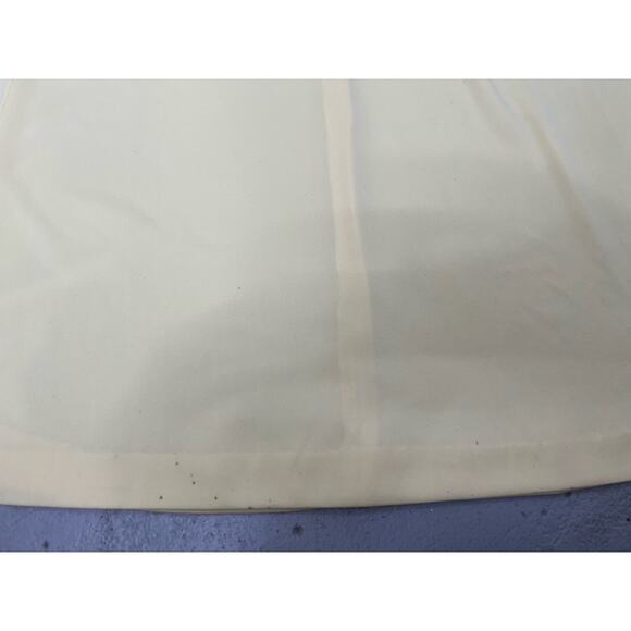 Vintage 70s Empire Waist Boho Hippie Yellow Maxi Dress Lace Vest Size Small - Picture 4 of 7